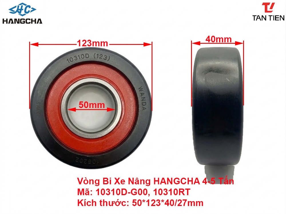 Vòng Bi Xe Nâng HANGCHA 10310D-G00